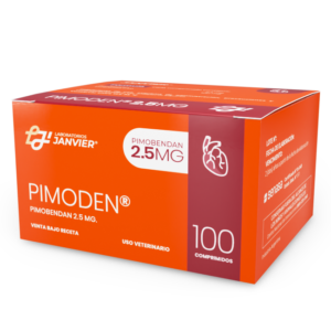 Pimoden (Pimobendán) 2.5mg – Caja x 100 Comp