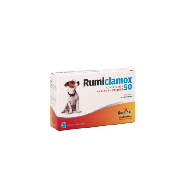 Rumiclamox 50mg – Caja x 20 Comp.