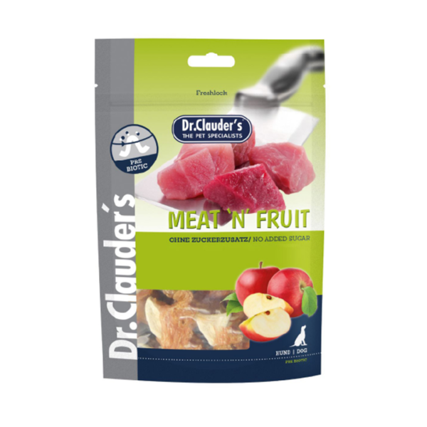 Dr. Clauder's Meat N' Fruit Pollo & Manzana – 80gr