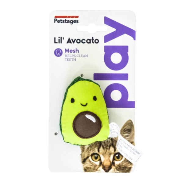 Petstages Juguete Dental Masticable Lil' Avocato Green - Imagen 2