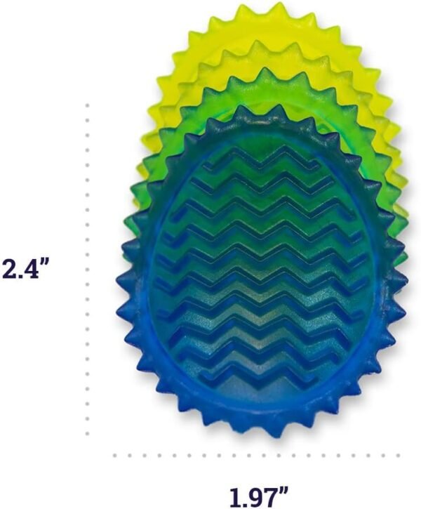 Petstages Juguete Dental Masticable Toss N' Flip Chips - Imagen 6
