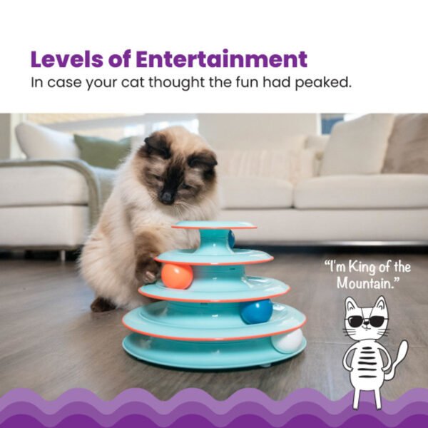 Petstages Juguete Interactivo Chase Meowtain - Imagen 3