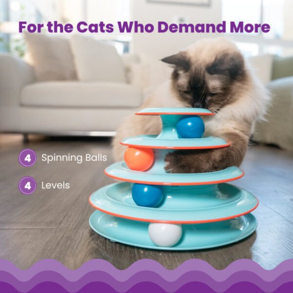 Petstages Juguete Interactivo Chase Meowtain - Imagen 4