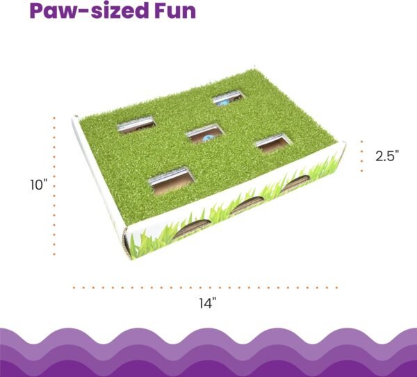 Petstages Juguete Interactivo Grass Patch Hunting Box - Imagen 7