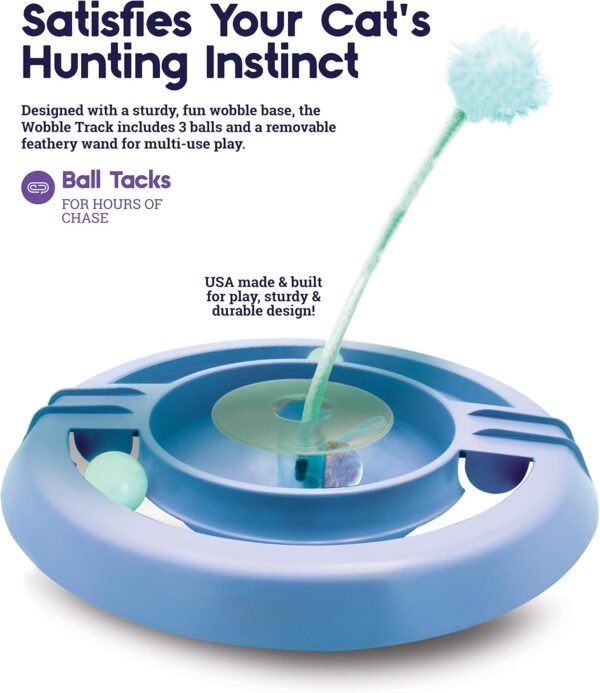 Petstages Juguete Interactivo Wobble Track - Imagen 4