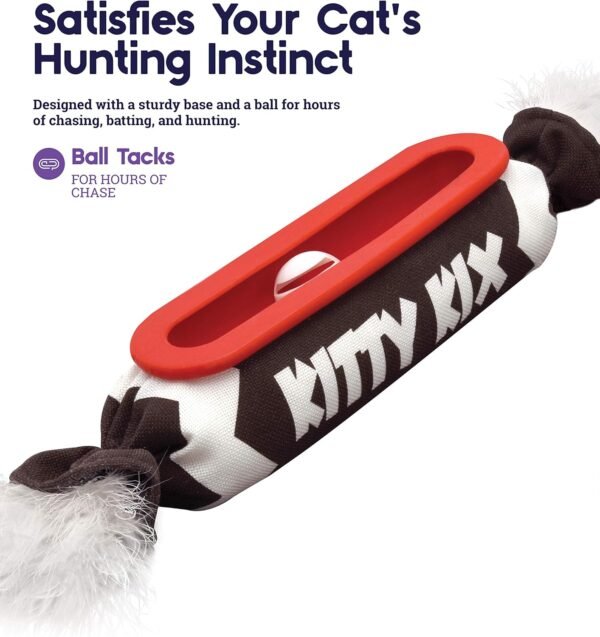 Petstages Juguete Kitty Roll Kicker Track - Imagen 4