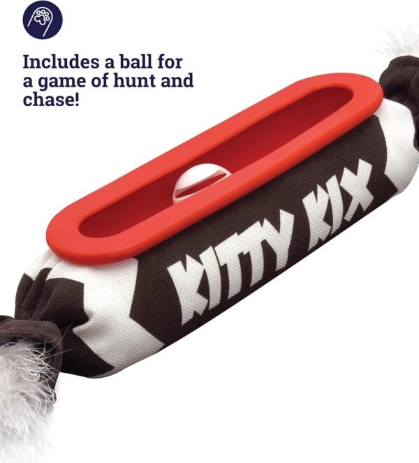 Petstages Juguete Kitty Roll Kicker Track - Imagen 6