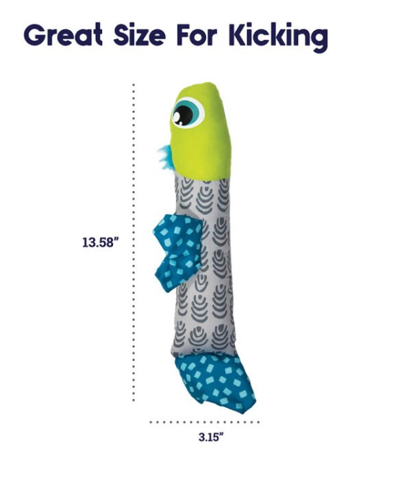 Petstages Juguete Masticable Catnip Crunch Fish - Imagen 6