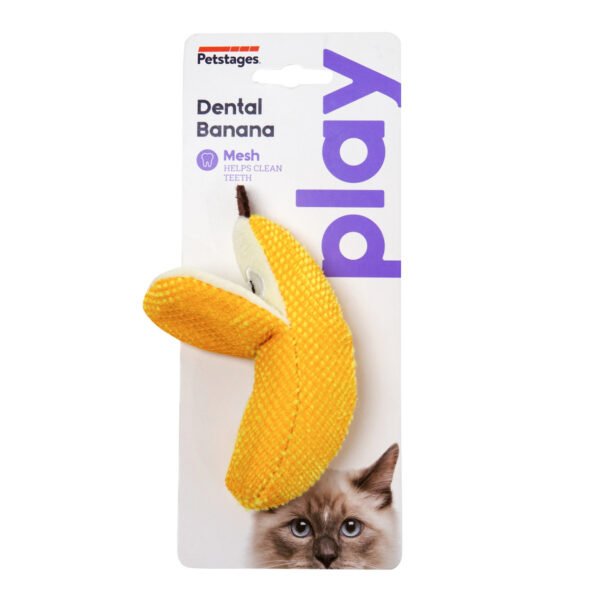 Petstages Juguete Masticable Dental Banana - Imagen 2