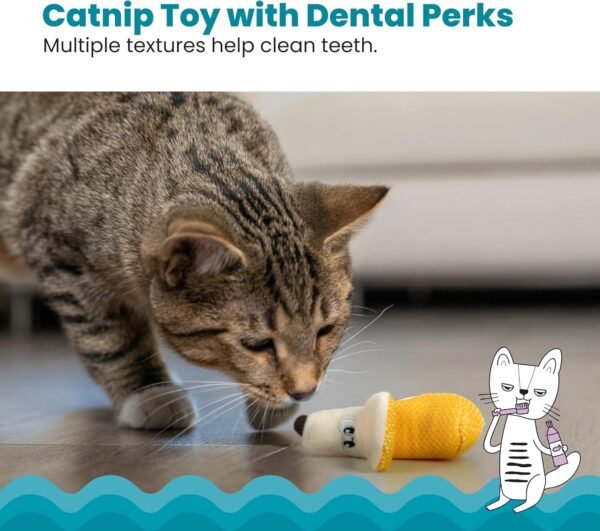 Petstages Juguete Masticable Dental Banana - Imagen 3