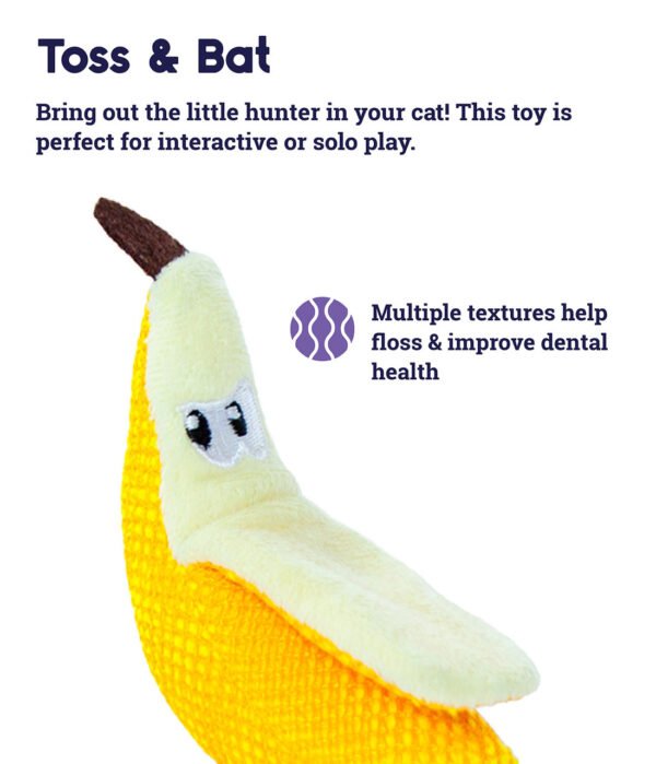 Petstages Juguete Masticable Dental Banana - Imagen 5