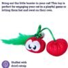 Petstages Juguete Masticable Dental Cherries Red - Imagen 4