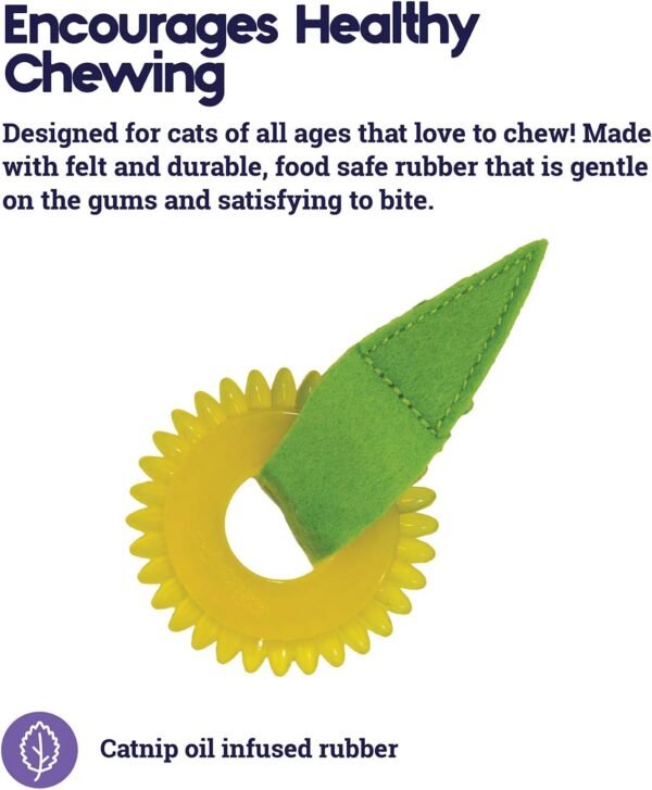 Petstages Juguete Masticable Dental Daisy - Imagen 3