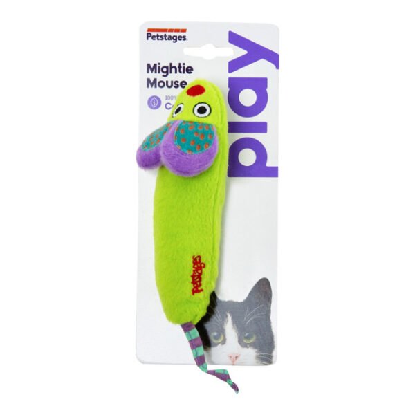 Petstages Juguete Masticable Green Magic Mightie Mouse - Imagen 2