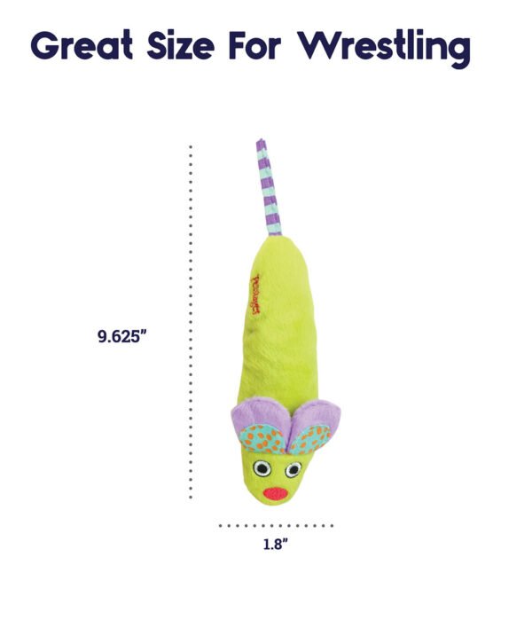 Petstages Juguete Masticable Green Magic Mightie Mouse - Imagen 6