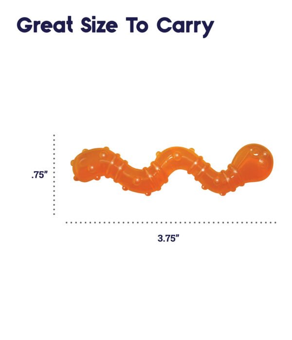 Petstages Juguete Masticable OrkaKat Catnip Wiggle Worm - Imagen 6