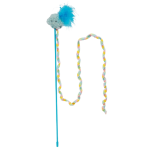 Petstages Juguete Rainbow Cloud Teaser Wand