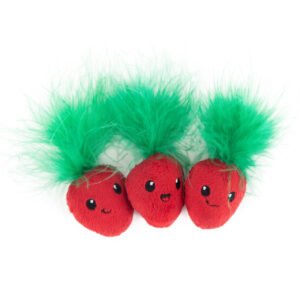 Petstages Juguete Strawbabies – 3 Pack