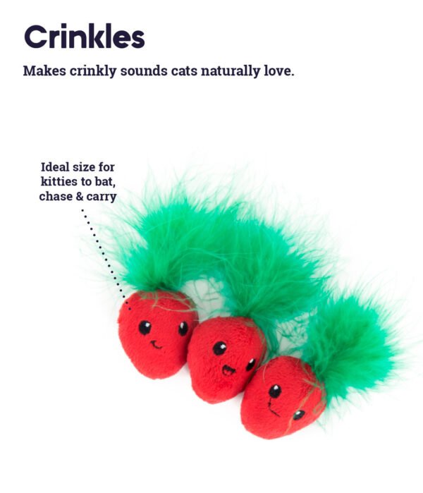 Petstages Juguete Strawbabies – 3 Pack - Imagen 3