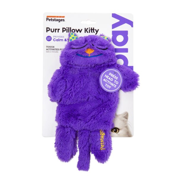 Petstages Peluche Purr Pillow Kitty - Imagen 2