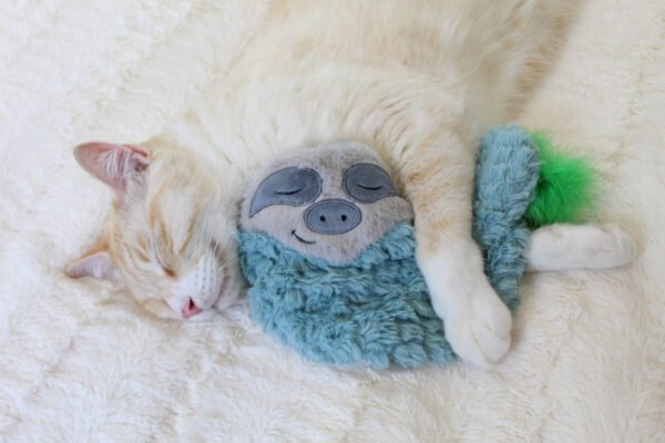 Petstages Peluche Purr Pillow Snoozin Sloth - Imagen 2