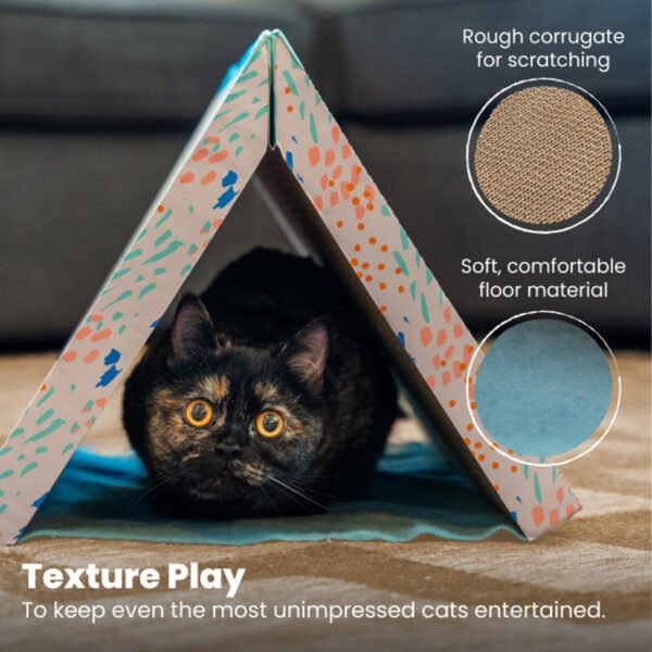 Petstages Rascador Fold Away Scratching Tunnel - Imagen 5