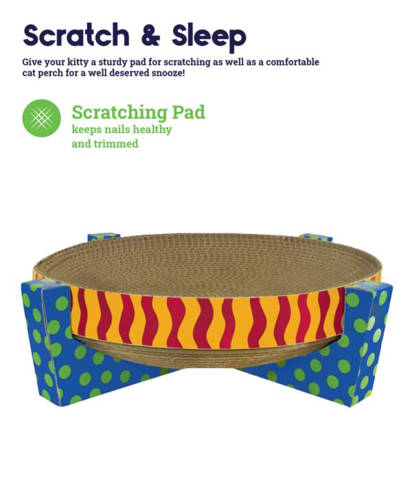 Petstages Rascador Scratch, Snuggle and Rest - Imagen 4