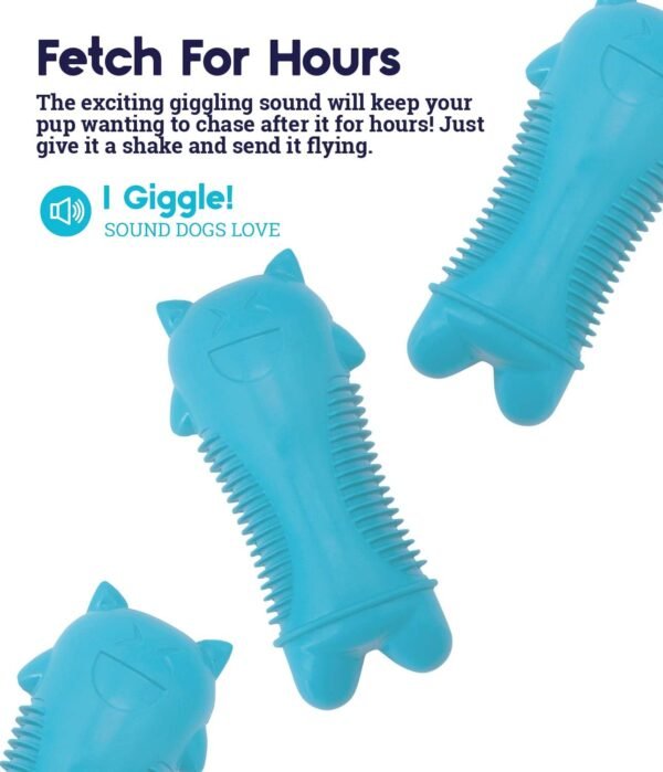 Petstages Juguete Giggle Kitty Blue - Imagen 5