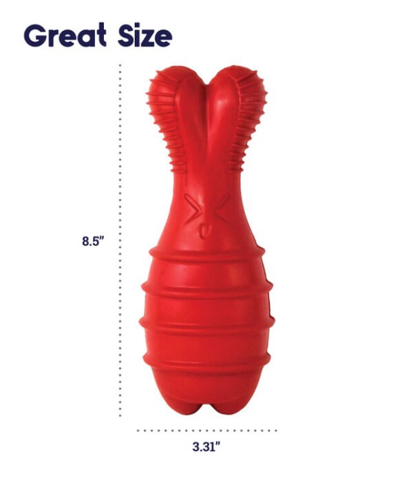Petstages Juguete Grunt Fetch Stick Bunny Red - Imagen 7