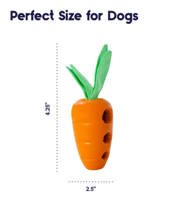 Petstages Juguete Masticable Carrot Stuffer - Imagen 7