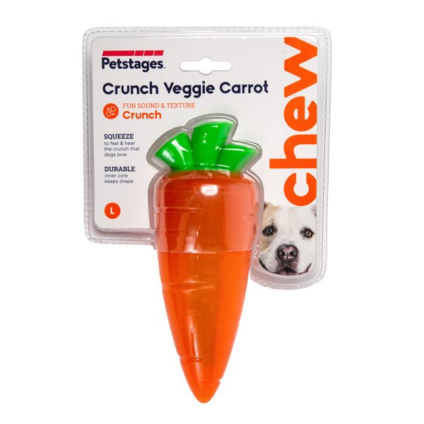 Petstages Juguete Masticable Crunch Veggies - Imagen 2