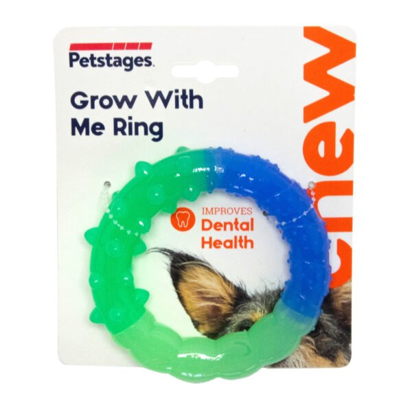 Petstages Juguete Masticable Grow With Me Ring - Imagen 2