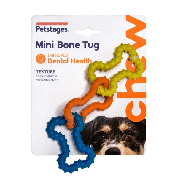 Petstages Juguete Masticable Mini Bone Tug Puppy - Imagen 2