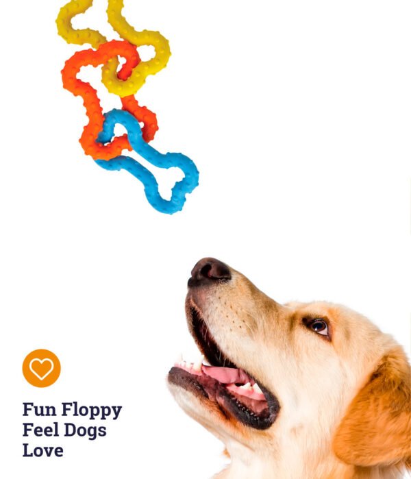 Petstages Juguete Masticable Mini Bone Tug Puppy - Imagen 3