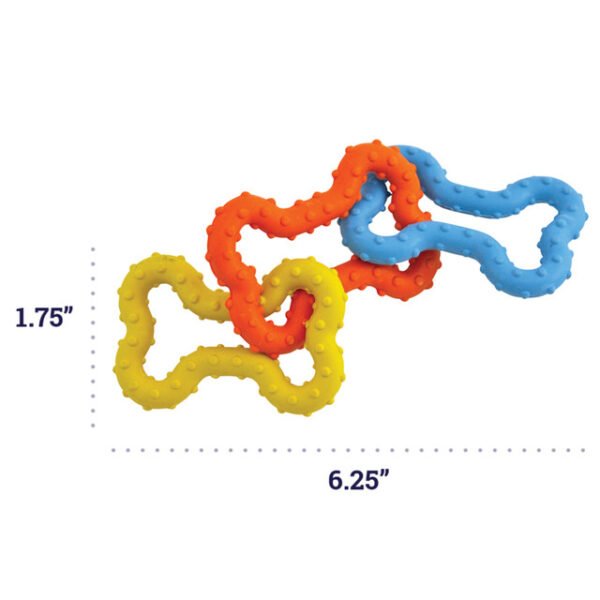 Petstages Juguete Masticable Mini Bone Tug Puppy - Imagen 6