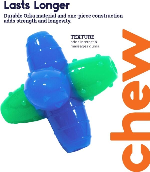 Petstages Juguete Masticable Orka Jack - Imagen 3