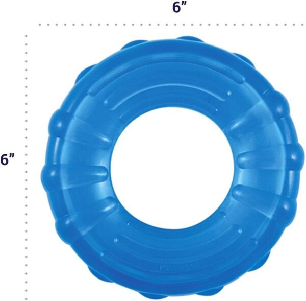 Petstages Juguete Masticable Orka Tire Blue - Imagen 7