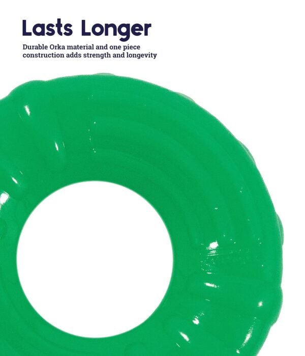 Petstages Juguete Masticable Orka Tire Green - Imagen 5