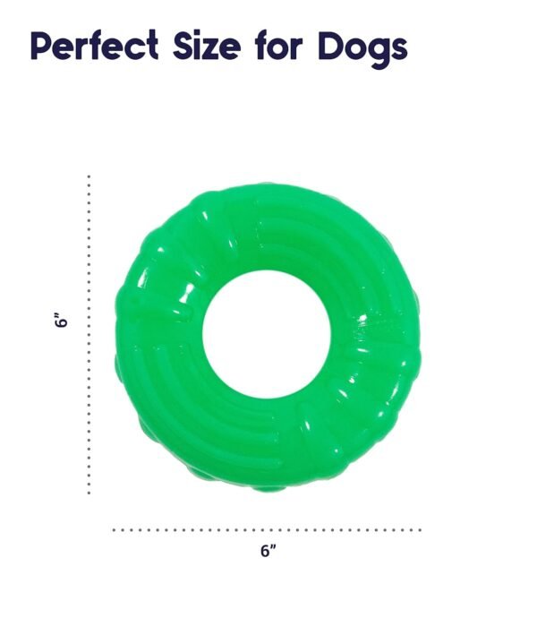 Petstages Juguete Masticable Orka Tire Green - Imagen 7