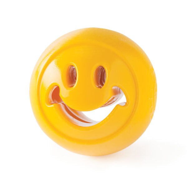Planet Dog Juguete Interactivo Orbee Tuff Nooks Happiness Yellow (compatible con Snoop)